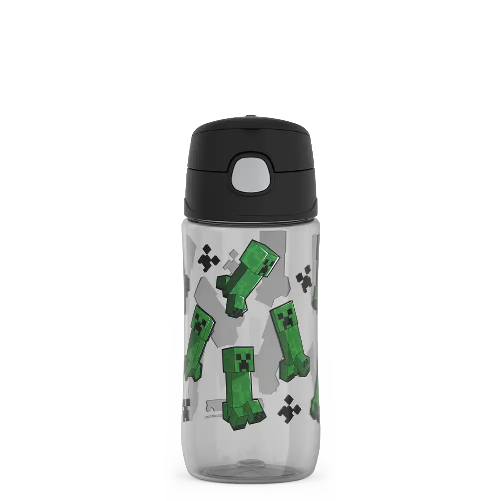 16oz Thermos® Kids Water Bottle With Spout Lid Minecraft