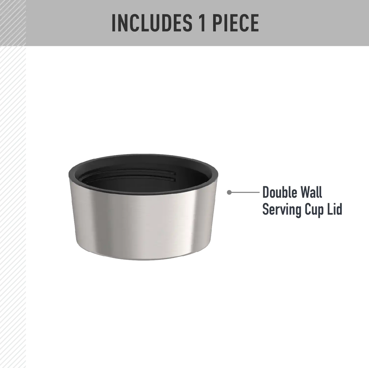 16oz + 24oz Icon™ Food Jar - Replacement Serving Cup Lid